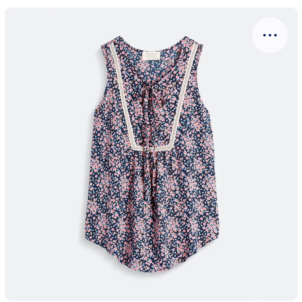 Crescent Stitch Fix sleeveless blouse